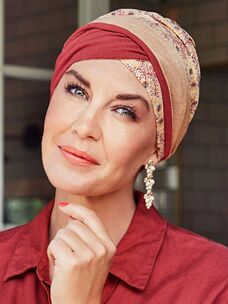 Christine Shakti Turban - Golden Sunlit