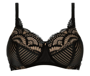 Amoena Karolina Underwire Mastectomy Bra - Black