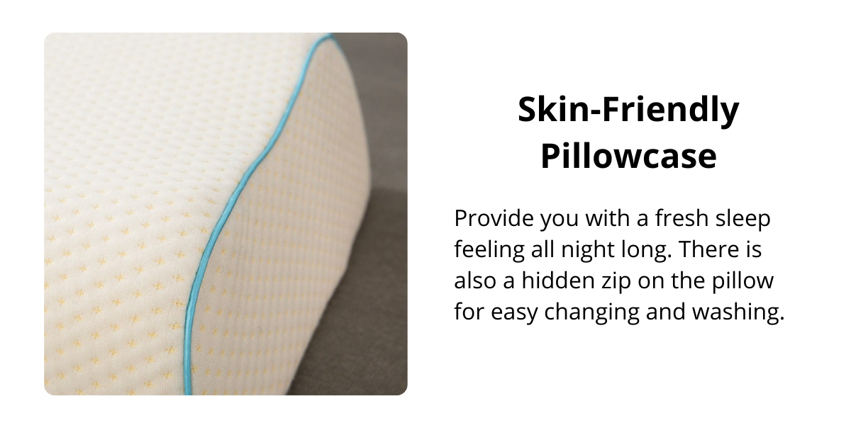 3. Skin-Friendly Pillowcase.