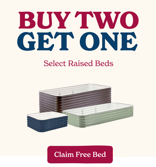 Buy Two Get One Select Raised Beds
