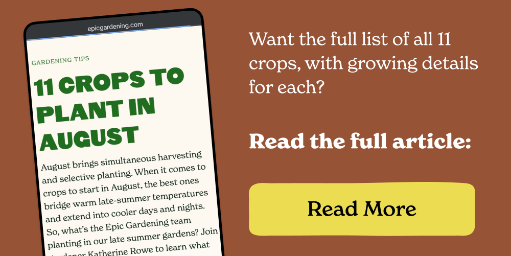 Want the full list of all 11 crops, with growing details for each? 